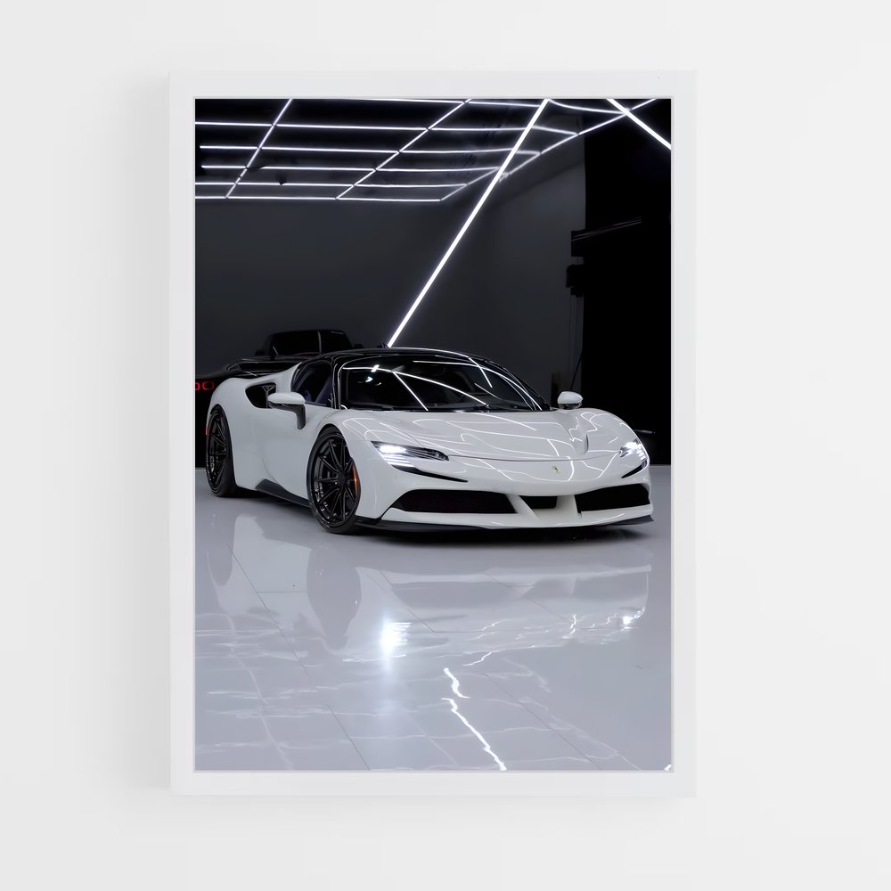 Poster Hypercar Évolution – affiche Ferrari (vue 3)